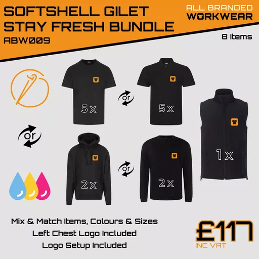 Softshell Gilet Stay Fresh Bundle
