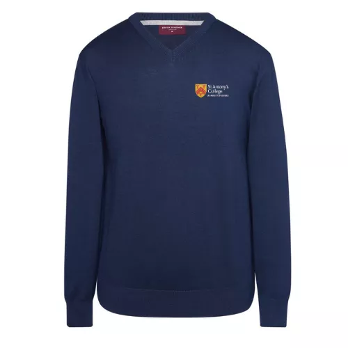 St Antonys College Lodge Mens Boston V-Neck Jumper