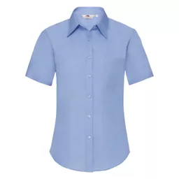 Ladies' Short Sleeve Poplin Shirt