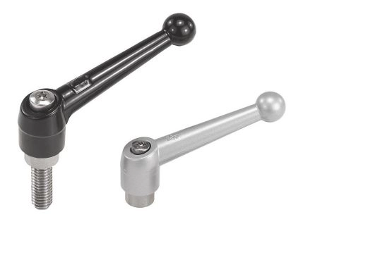 K0117 - Zinc Clamp Lever Parts in Stainless Steel M4-M16
