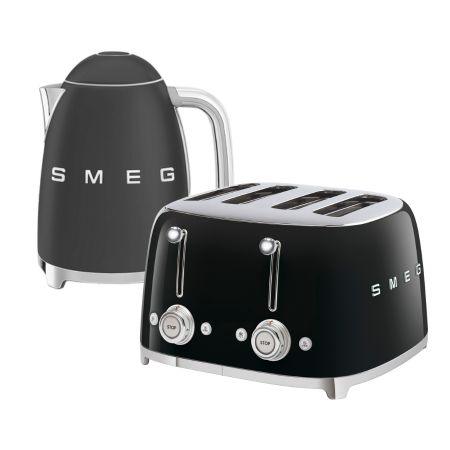 Smeg Kettle & 4 Slice Toaster None