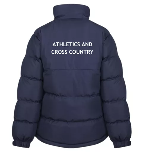 University of Kent Athletics and Cross Country Ladies Puffa Back.png