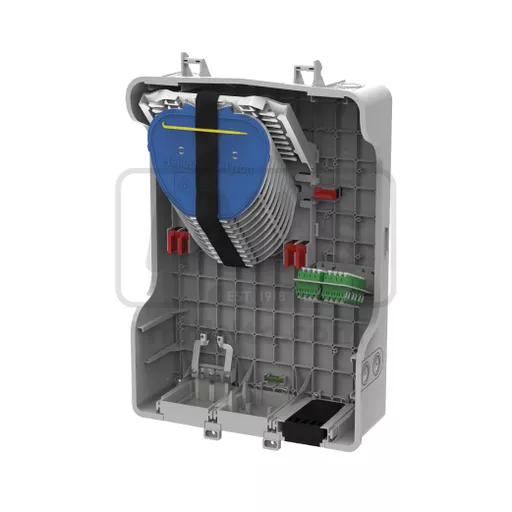MDU S4 Connectorised with 10 SE MKII 3A trays (5 entry points) - 48 LC/APC connections
