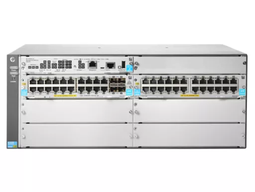 HPE 5406R 44GT PoE+ & 4-port SFP+ (No PSU) v3 zl2 Managed L3 Gigabit Ethernet (10/100/1000) Power over Ethernet (PoE) 4U Grey
