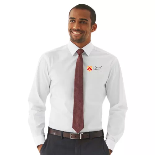 St Antony's College Mens Alba Long Sleeve Shirt