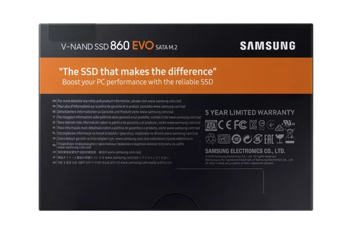 Samsung 860 EVO M.2 250 GB Serial ATA III V-NAND MLC