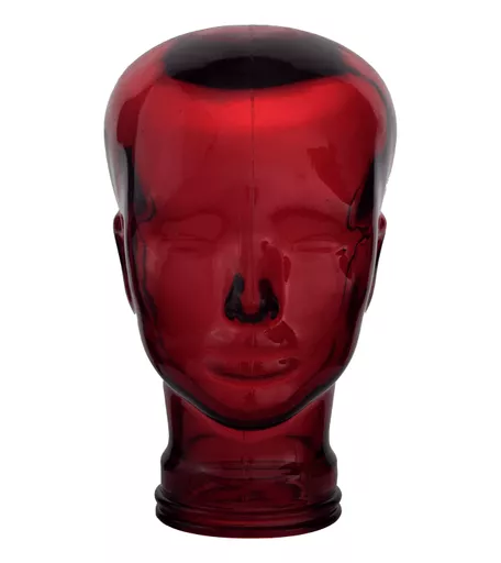 Red Glass Display Head