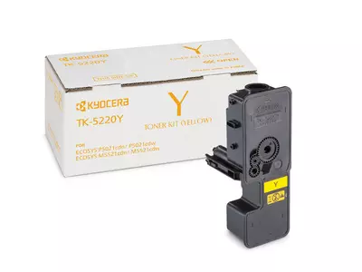 Kyocera 1T02R9ANL1/TK-5220Y Toner-kit yellow, 1.2K pages ISO/IEC 19752 for Kyocera P 5021