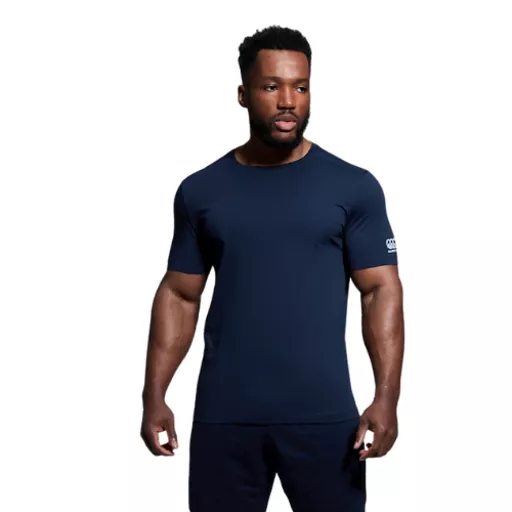 Canterbury_ModelImage_ClubPlainCottonTee_Navy_Front.png