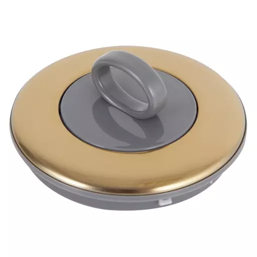 Kettle Lid Spare T10052GRY Grey with Brass Accent