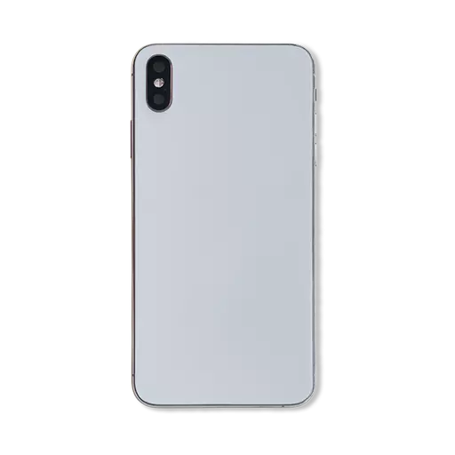 Back Housing With Internal Parts (Silver) (No Logo) - For iPhone XS Max