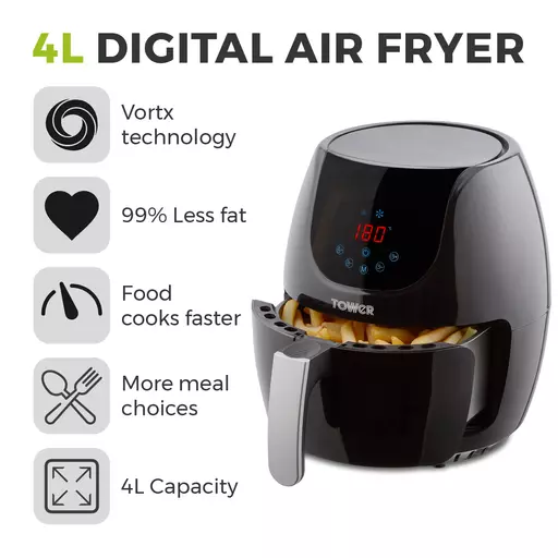 Tower 4.3 l on sale digital air fryer