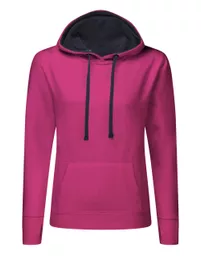 Ladies' Contrast Hoodie