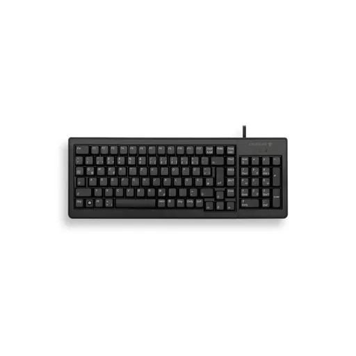 CHERRY XS G84-5200 COMPACT KEYBOARD, Corded, USB/PS2, Black, (QWERTY - UK)