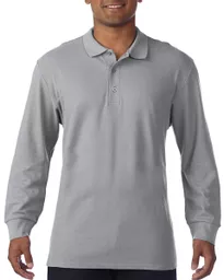 Premium Cotton® Adult Long Sleeve Double PiquÈ Polo