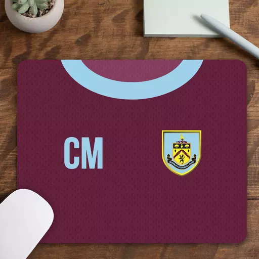 Burnley FC Bold Crest Mouse Mat