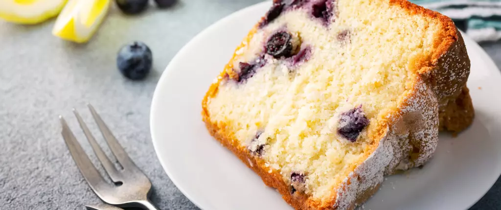 Lemon Blueberry Pound Cake