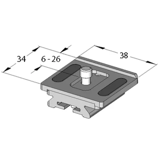 Arca Swiss Monoballfix Variokit compact plate