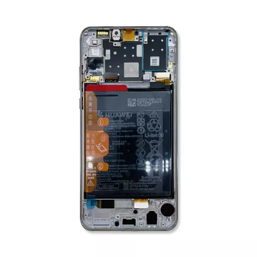 LCD Screen Assembly (Service Pack) (Pearl White) - Huawei P30 Lite (New Edition)