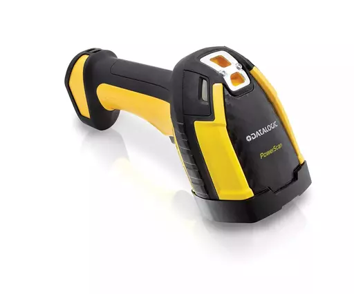 Datalogic PM9600-SR433RBK20 barcode reader Handheld bar code reader 1D/2D Laser Black, Yellow