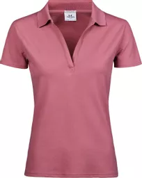 Women's Luxury Stretch V-Neck Polo