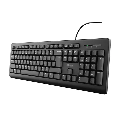 Trust TK-150 keyboard USB QWERTY UK English Black