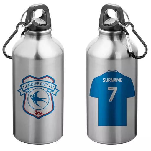 Cardiff City FC Aluminium Water Bottle