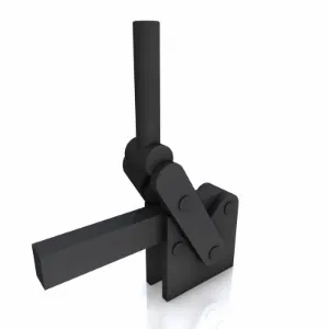 Heavy Duty Clamps In Steel Straight Base & Solid Arm