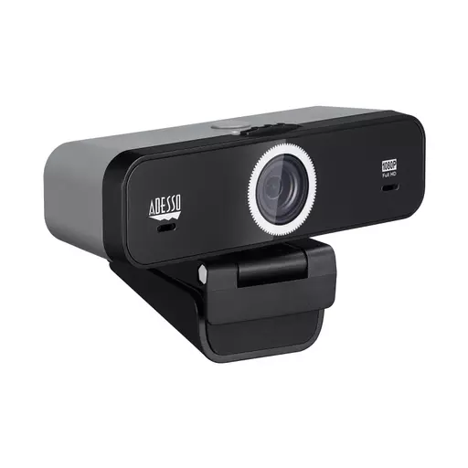 Adesso CyberTrack K1 webcam 2.1 MP 1920 x 1080 pixels USB 2.0 Black