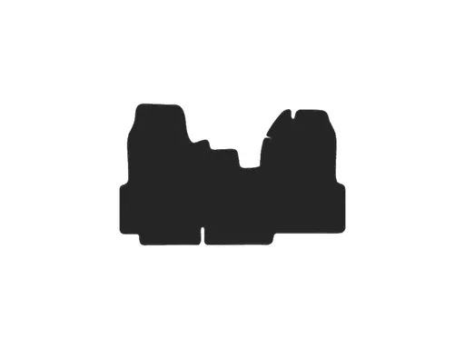 Ford Transit Double Passenger 2000-2006 Tailored 3mm Rubber Mats