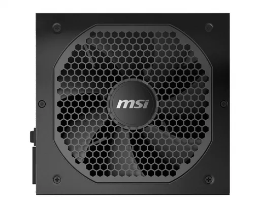 MSI MPG A750GF UK PSU '750W, 80 Plus Gold certified, Fully Modular, 100% Japanese Capacitor, Flat Cables, ATX Power Supply Unit, UK Powercord, Black, Support Latest GPU'