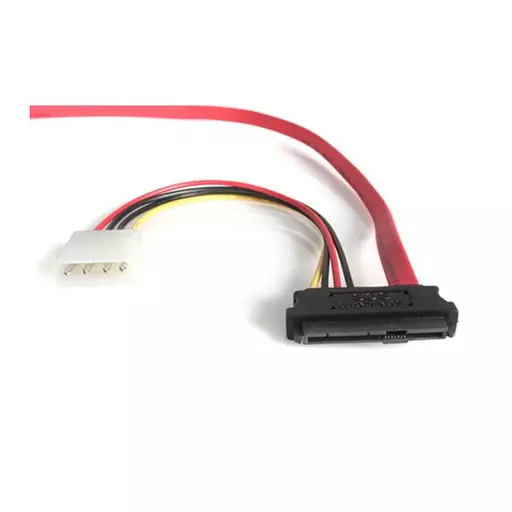 StarTech.com 18in SAS 29 Pin to SATA Cable with LP4 Power