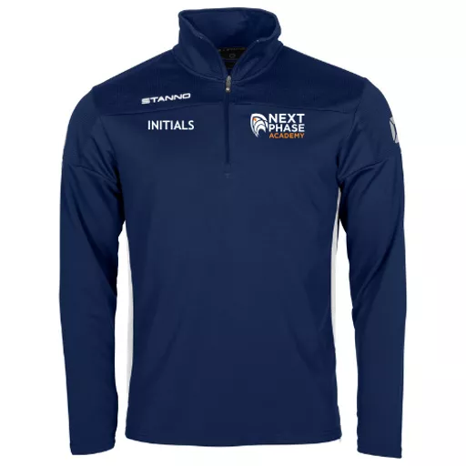 NextphaseAcademy_PrideQuarterZipTop_NavyWhite_Front.png