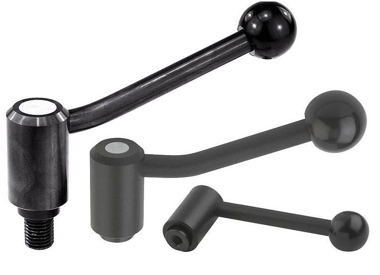 K0108 Inch - Tension Levers In Steel With Flat & Angled Types