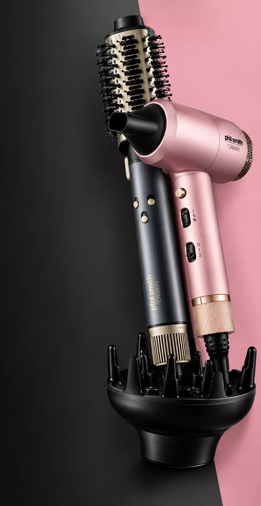 Phil Smith by Carmen styling tools