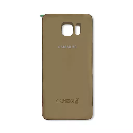 Back Cover w/ Camera Lens (Service Pack) (Gold) - For Galaxy S6 Edge+ (G928)