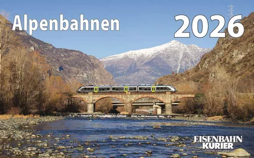 Alpenbahnen Kalender 2026