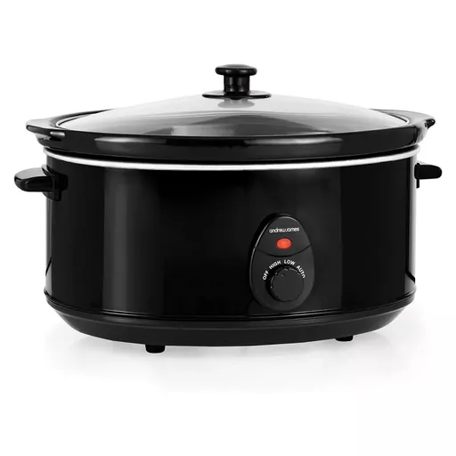 Premium Slow Cooker 6.5L Black