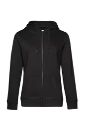 Women's Queen Zipped Hooded Sweat