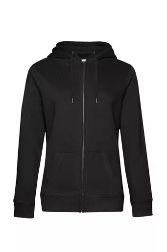 Women's Queen Zipped Hooded Sweat