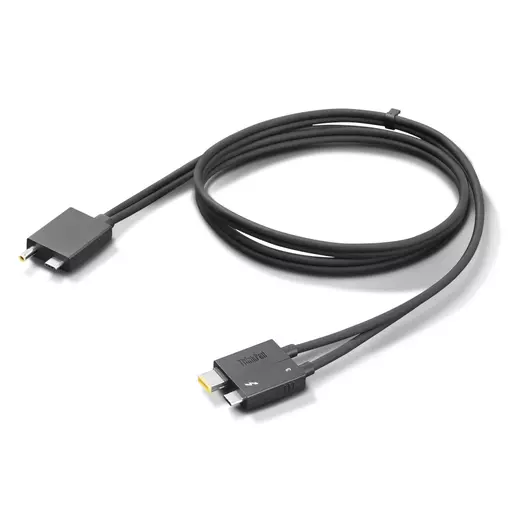 Lenovo 4X91K16970 Thunderbolt cable 0.7 m 40 Gbit/s Black