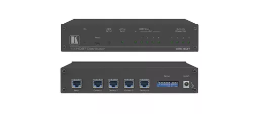 Kramer Electronics VM-4DT video line amplifier Black