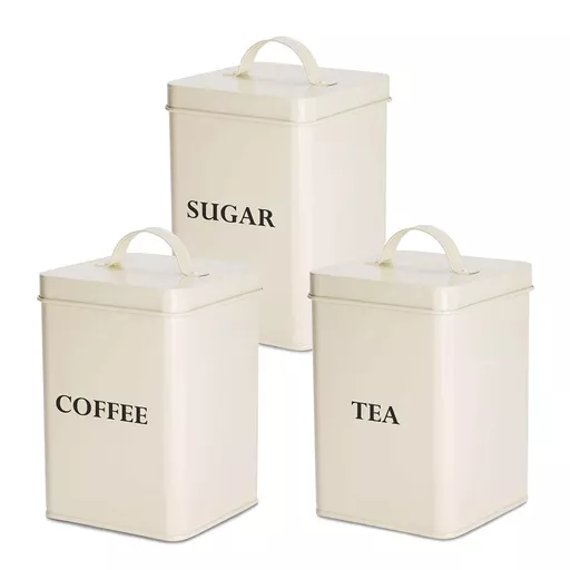 Vintage Canisters x 3