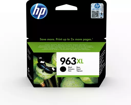 HP 3JA30AE/963XL Ink cartridge black high-capacity, 2K pages 47.86ml for HP OJ Pro 9010/e/9020/9020 e