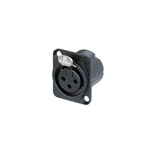 Neutrik NC3FD-LX-BAG 3 Pole Female Receptacle