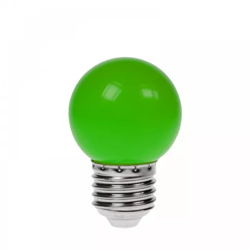 Prolite 1.5W LED Poly Golf Ball Lamp ES Green