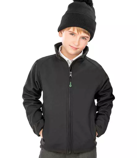 Result Genuine Recycled Kids Two Layer Printable Soft Shell Jacket