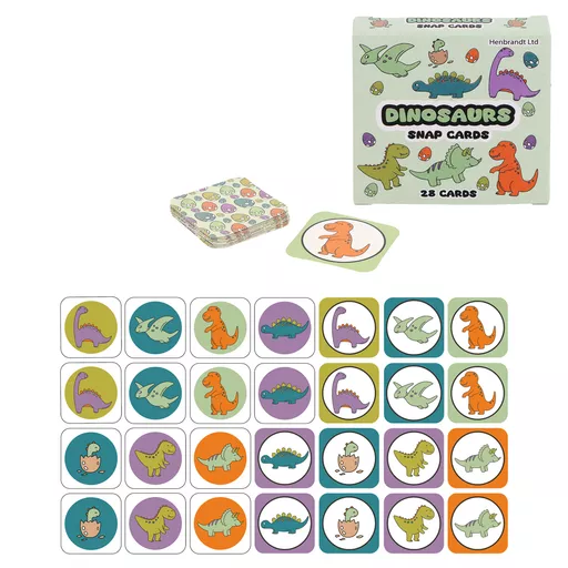 Dinosaur Mini Snap Card Game