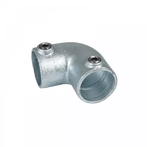 elumen8 90 Degree Elbow Key Clamp - Silver