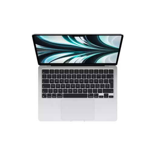 Apple MacBook Air MacBookAir M2 Notebook 34.5 cm (13.6") Apple M 8 GB 512 GB SSD Wi-Fi 6 (802.11ax) macOS Monterey Silver